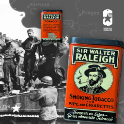 Originální tabáková krabička SIR WALTER RALEIGH